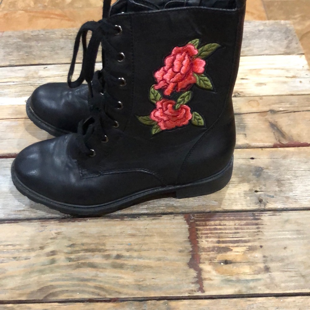 Black Combat Boots